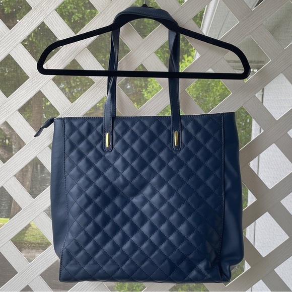 NWOT Joy & Iman 3-pc Quilted Leather Set - Picture 3 of 16